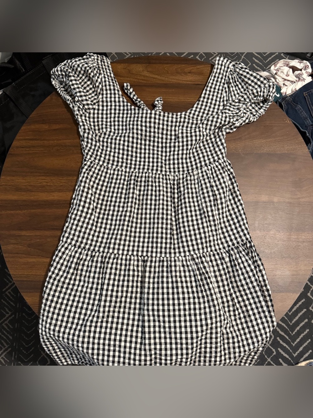 Gingham dress